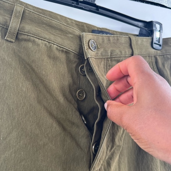 COS green khaki pants trousers size 8 - Picture 3 of 8